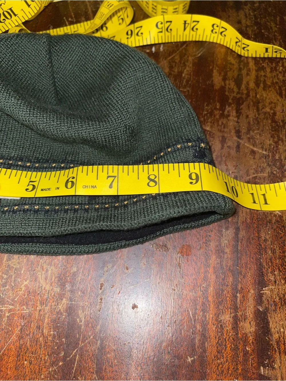 Vintage Swix Kids Green Knit Pom Beanie Hat, 100% Wool